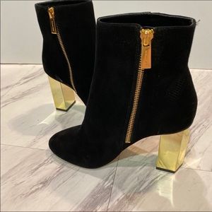 Michael Kors black booties